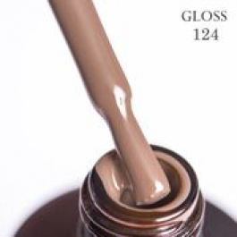 Гель-лак Gloss, Gel polish № 124 15мл