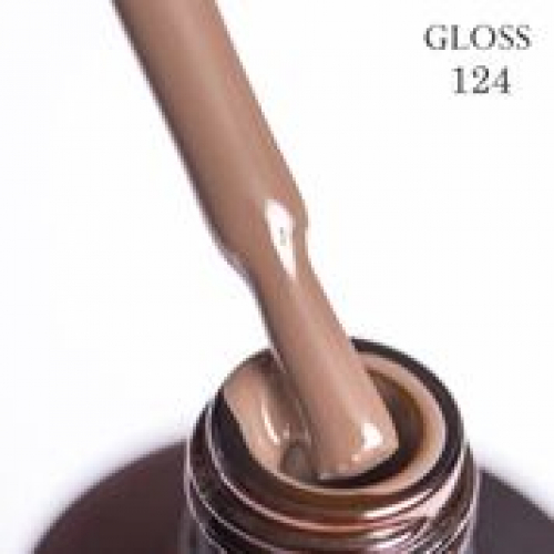 Гель-лак Gloss, Gel polish № 124 15мл