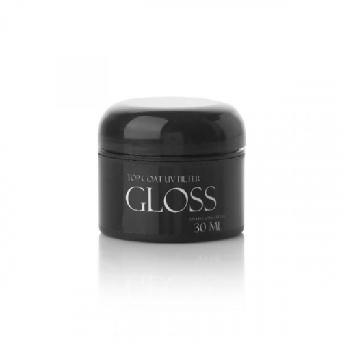 Топ з UV-фільтром GLOSS Top Coat UV Filter, 30 мл