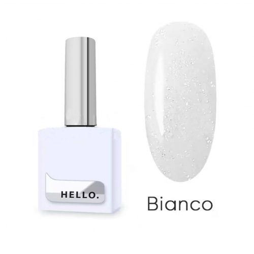 HELLO SMART GEL, BIANCO, РІДКИЙ ГЕЛЬ З ШИМЕРОМ, 15 ML
