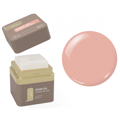 HEYLOVE FRAME BUILDER GEL, CORAL BLUSH, 30ml