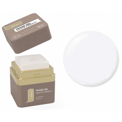 HEYLOVE FRAME BUILDER GEL, WHITE FRENCH, 30ml