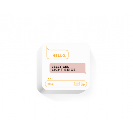 HELLO JELLY GEL, LIGHT BEIGE, 20 g