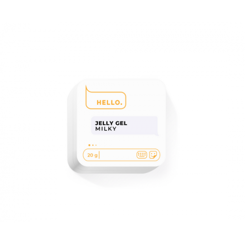 HELLO JELLY GEL, MILKY, 20 g