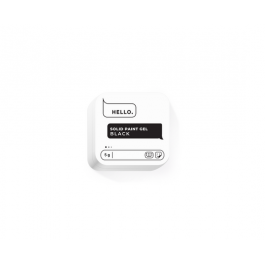 HELLO SOLID PAINT GEL, BLACK, 5g