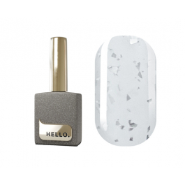 Топ HELLO Silver matte  без липкого шару, 15 мл