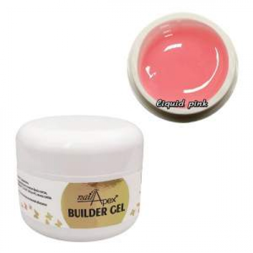 Гель Без опила Liquid Pink Nailapex 30ml