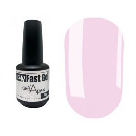 NailApex Easy Fast Gel Рідкий гель №2 рожева вода, 15 мл