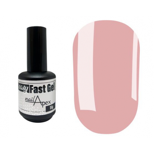 NailApex Easy Fast Gel Рідкий гель №3 нюд, 15 мл