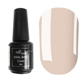 NailApex Ideal Base Камуфлирующая база №4 (розово-бежевый), 15 мл