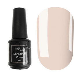 NailApex Ideal Base Камуфлирующая база №5 (пудровый розовый), 15 мл