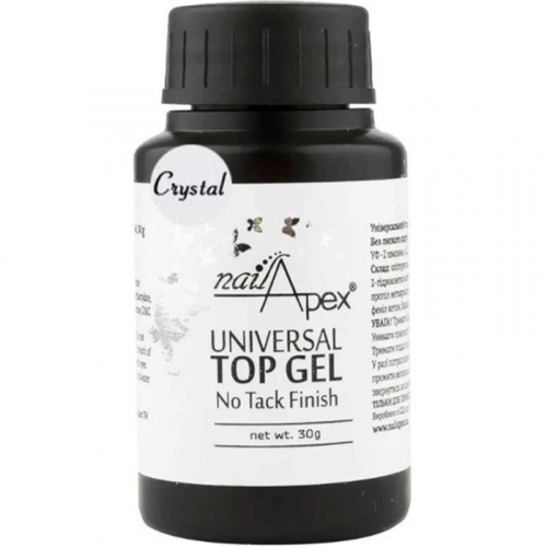 Nailapex Top Gel Crystall, 30 мл