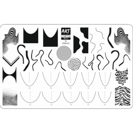 ПЛАСТИНА ДЛЯ СТЕМПІНГУ 12 ARTSTAMPING&VAKULA