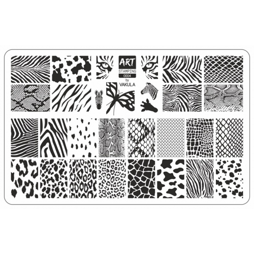 ПЛАСТИНА ДЛЯ СТЕМПІНГУ 04 ARTSTAMPING&VAKULA