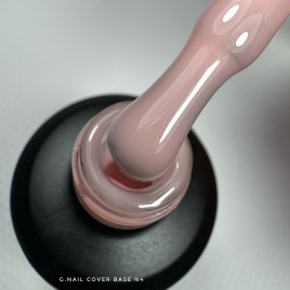 G.Nail Cover Base №4, 15ml