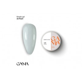 Simple Gel 015 Pearl Ga&Ma, 15ml