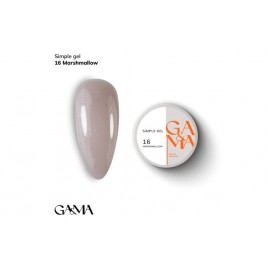 Simple Gel 016 Marshmallow Ga&Ma, 15ml