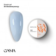 Simple Gel 030 Akvamarynovyy Ga&Ma, 30ml