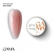 Hard Jelly Gel Rose Nude Ga&Ma, 15ml