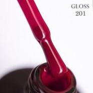 Гель-лак Gloss, Gel polish № 201, 15мл