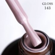 Гель-лак Gloss, Gel polish № 143, 15мл