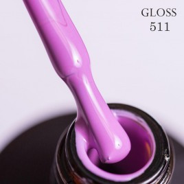 Гель-лак Gloss, Gel polish № 511, 15мл.