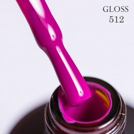 Гель-лак Gloss, Gel polish № 512, 15мл