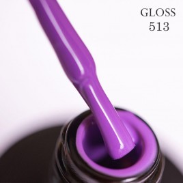Гель-лак Gloss, Gel polish № 513, 15мл