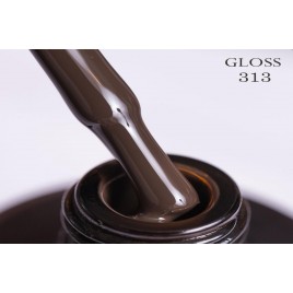 Гель-лак Gloss, Gel polish № 313 , 15мл.