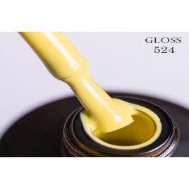 Гель-лак Gloss, Gel polish № 524, 15мл