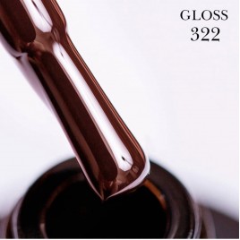 Гель-лак Gloss, Gel polish № 322, 15мл