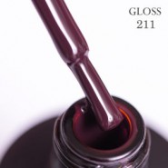 Гель-лак Gloss, Gel polish № 211, 15мл