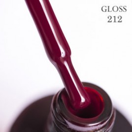 Гель-лак Gloss, Gel polish № 212, 15мл