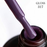 Гель-лак Gloss, Gel polish № 317, 15мл.
