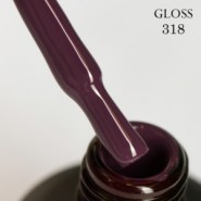 Гель-лак Gloss, Gel polish № 318, 15мл.