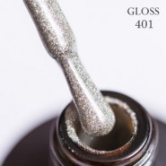 Гель-лак Gloss, Gel polish № 401, 15мл.