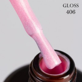 Гель-лак Gloss, Gel polish № 406, 15мл.