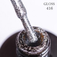 Гель-лак Gloss, Gel polish № 416, 15мл.