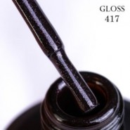 Гель-лак Gloss, Gel polish № 417, 15мл.
