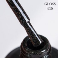 Гель-лак Gloss, Gel polish № 418, 15мл.