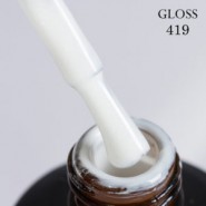 Гель-лак Gloss, Gel polish № 419, 15мл.