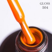 Гель-лак Gloss, Gel polish № 504, 15мл.