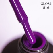Гель-лак Gloss, Gel polish № 516, 15мл.