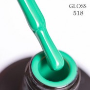 Гель-лак Gloss, Gel polish № 518, 15мл.