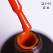 Гель-лак Gloss, Gel polish № 519, 15мл.
