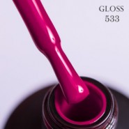 Гель-лак Gloss, Gel polish № 533, 15мл.