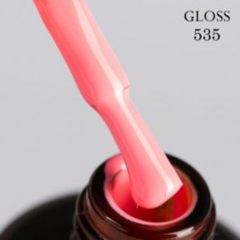 Гель-лак Gloss, Gel polish № 535, 15мл.