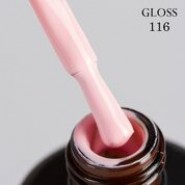 Гель-лак Gloss, Gel polish № 116 15мл