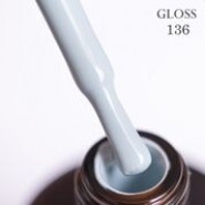 Гель-лак Gloss, Gel polish № 136 15мл
