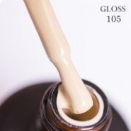 Гель-лак Gloss, Gel polish № 105, 15мл